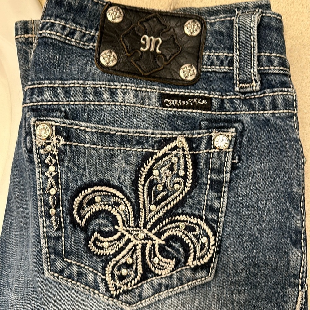 Miss Me, Fleur boot cut jeans Sz 27